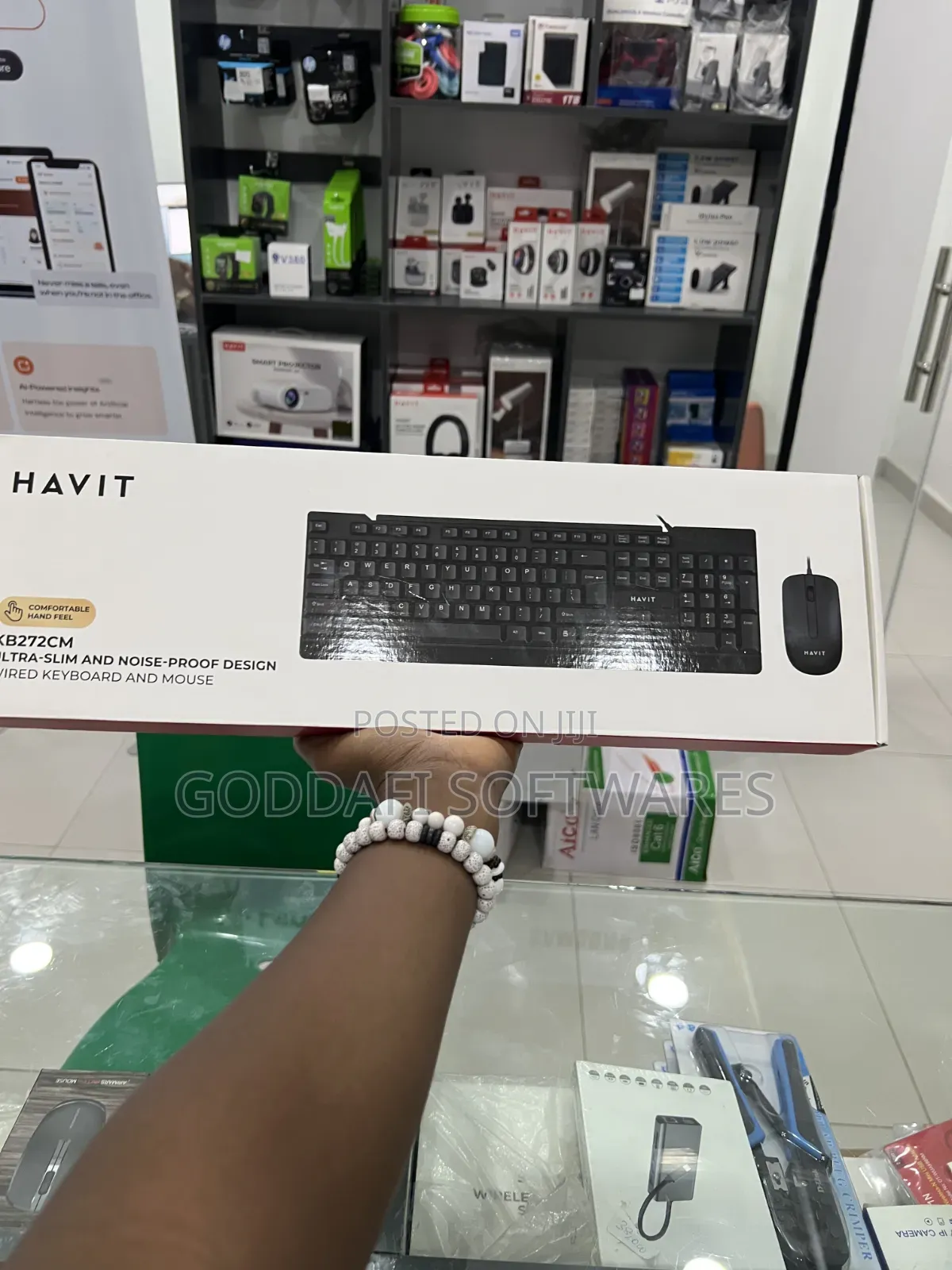 Havit Kb272cm Wired Keyboard Mouse Combo