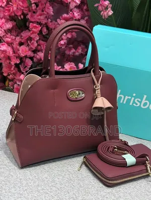 Luxury Women's Handbag Set Elegant Tote Bag With Matching Wallet