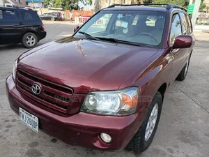 Toyota Highlander 2005 Red