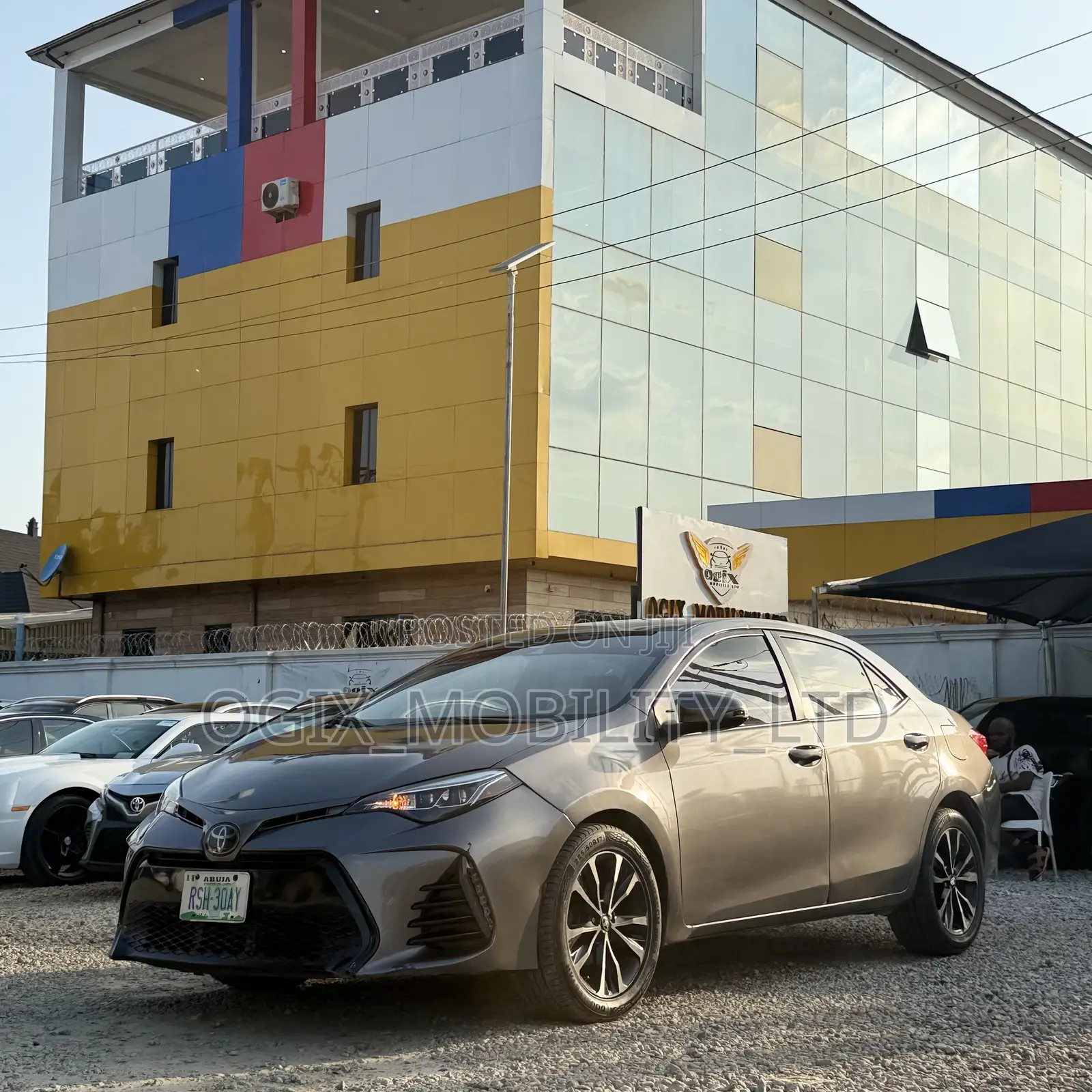 Toyota Corolla 2017 Gray