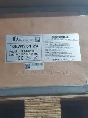 Felicity 10kwh 48v Lithium Battery