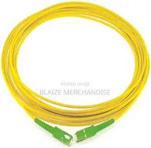 Optic Fiber Patch Cord Optical Yellow