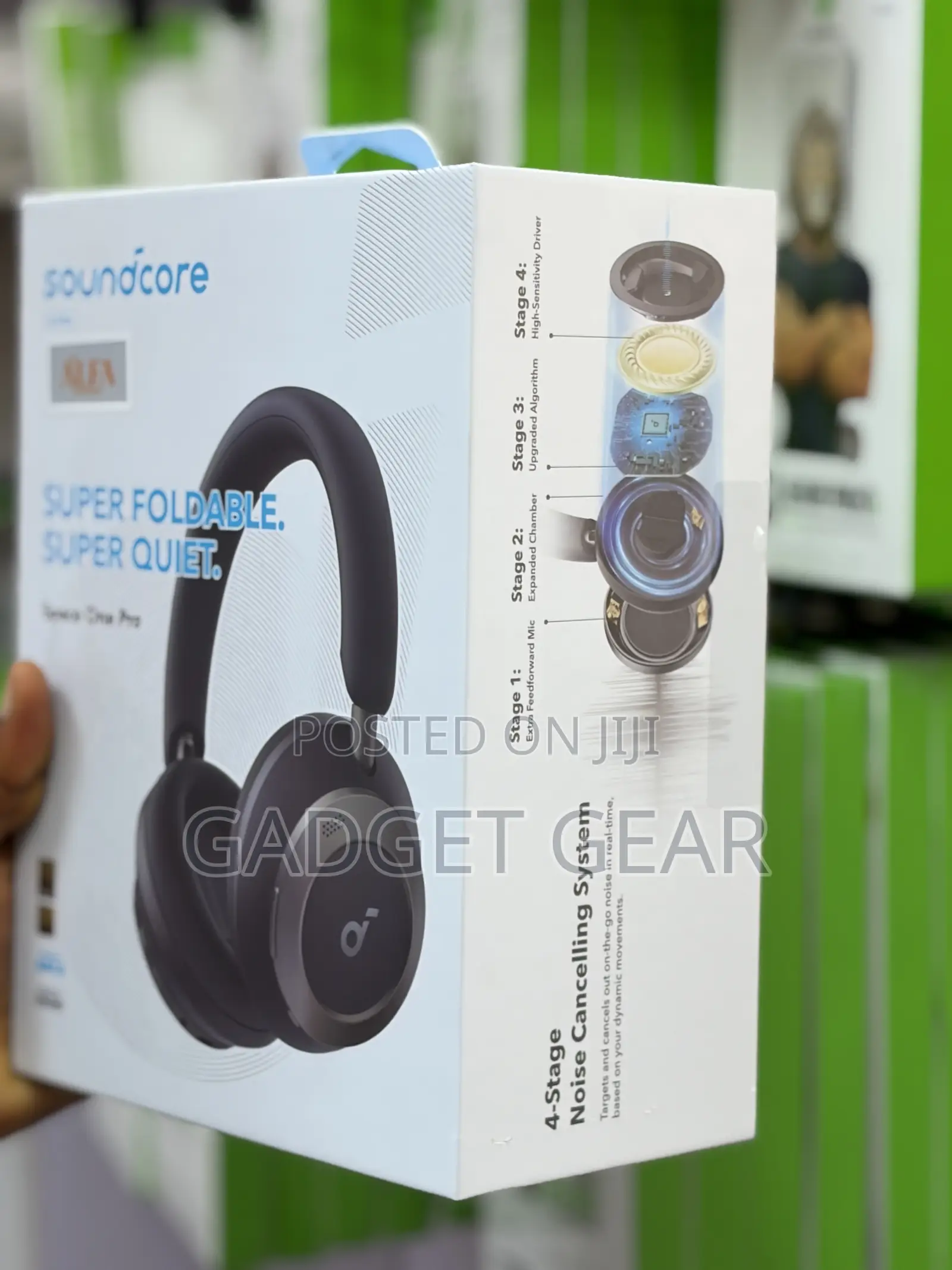 Soundcore Space One Pro Anc Headphones — Brand New Sealed