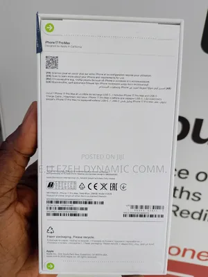 New Apple iPhone 17 Pro Max 256 GB Blue