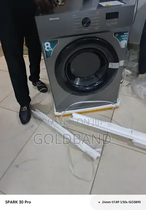 Hisense Dv1w801ut 8kg Front Load Dryer – Silver
