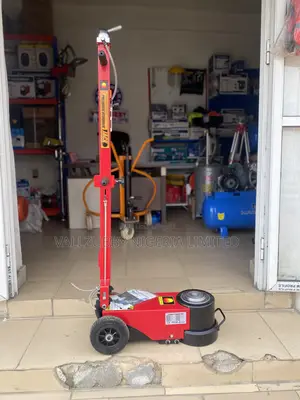Pneumatic Hydraulic Floor Jack 100 Ton | Air-Operated