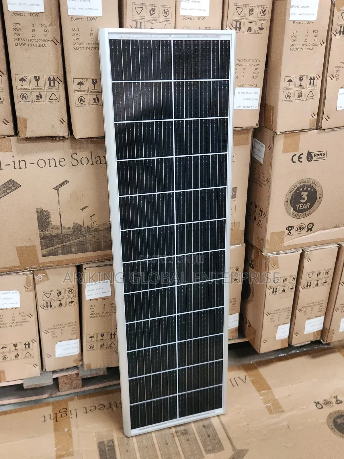 100watts 10eyes High Efficiency Solar Lights.