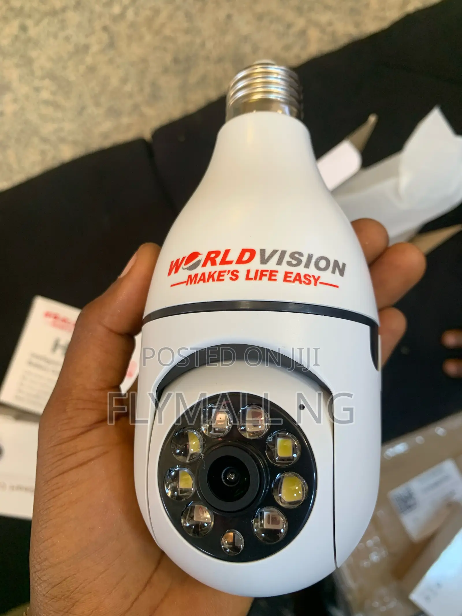 E27 Light Bulb Security Camera