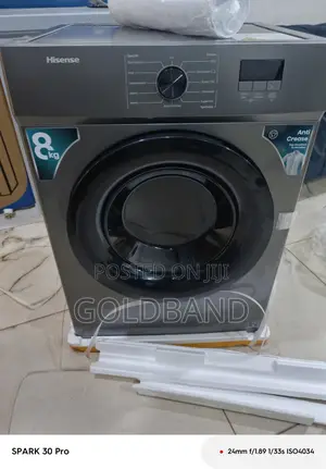 Hisense Dv1w801ut Silver Dryer – 8kg Capacity