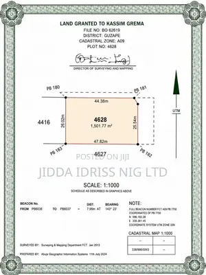 Strategic Investment Plot in Guzape Main Abuja