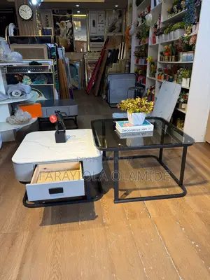 New Color  Luxury Marble Drawer Center Table