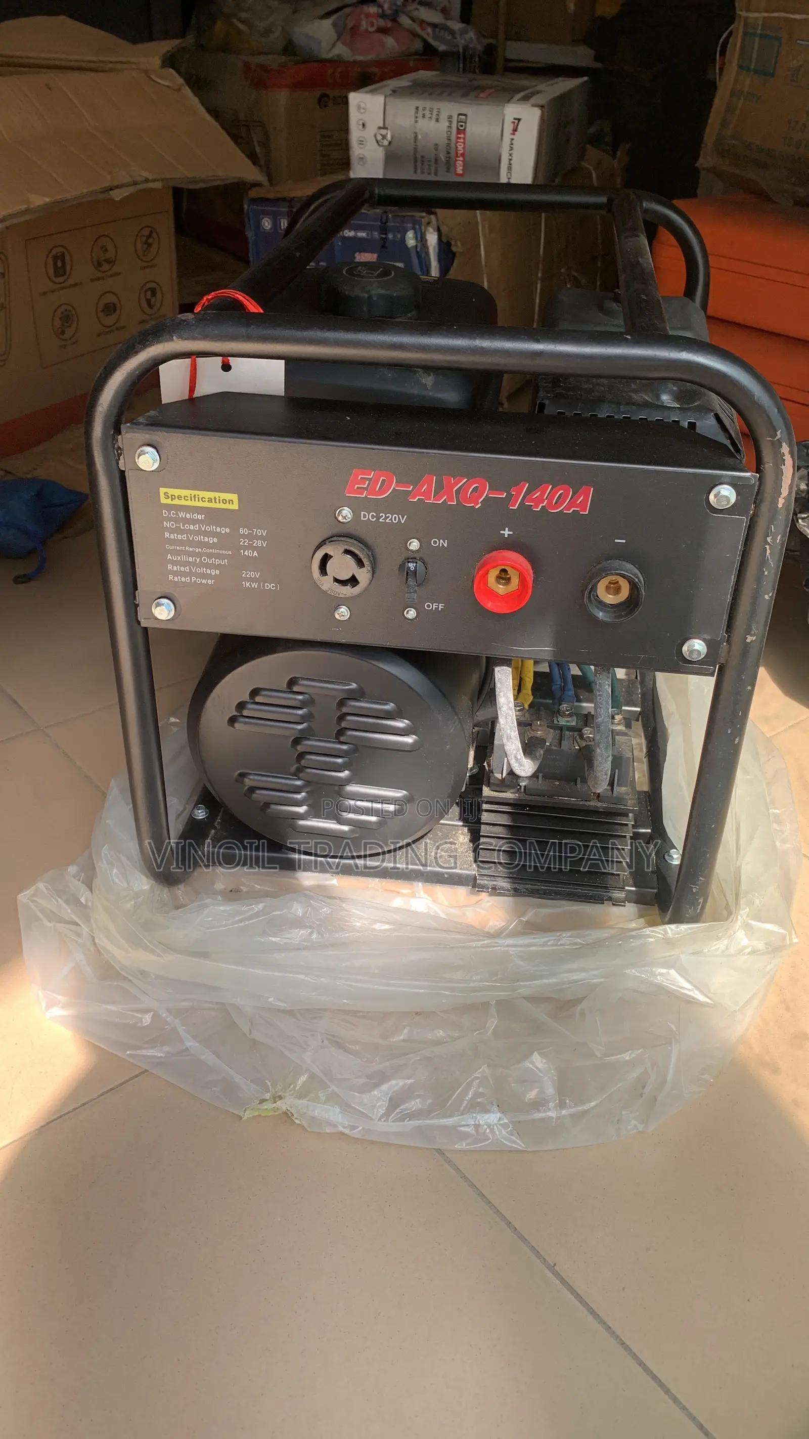 Gasoline-Powered Welding Generator