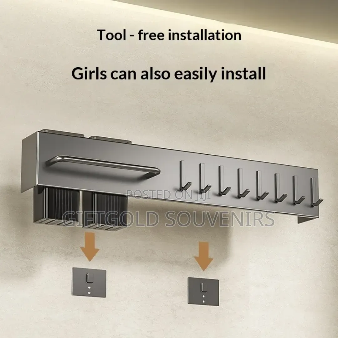 Wall Mounted 60cm Knife Rack
