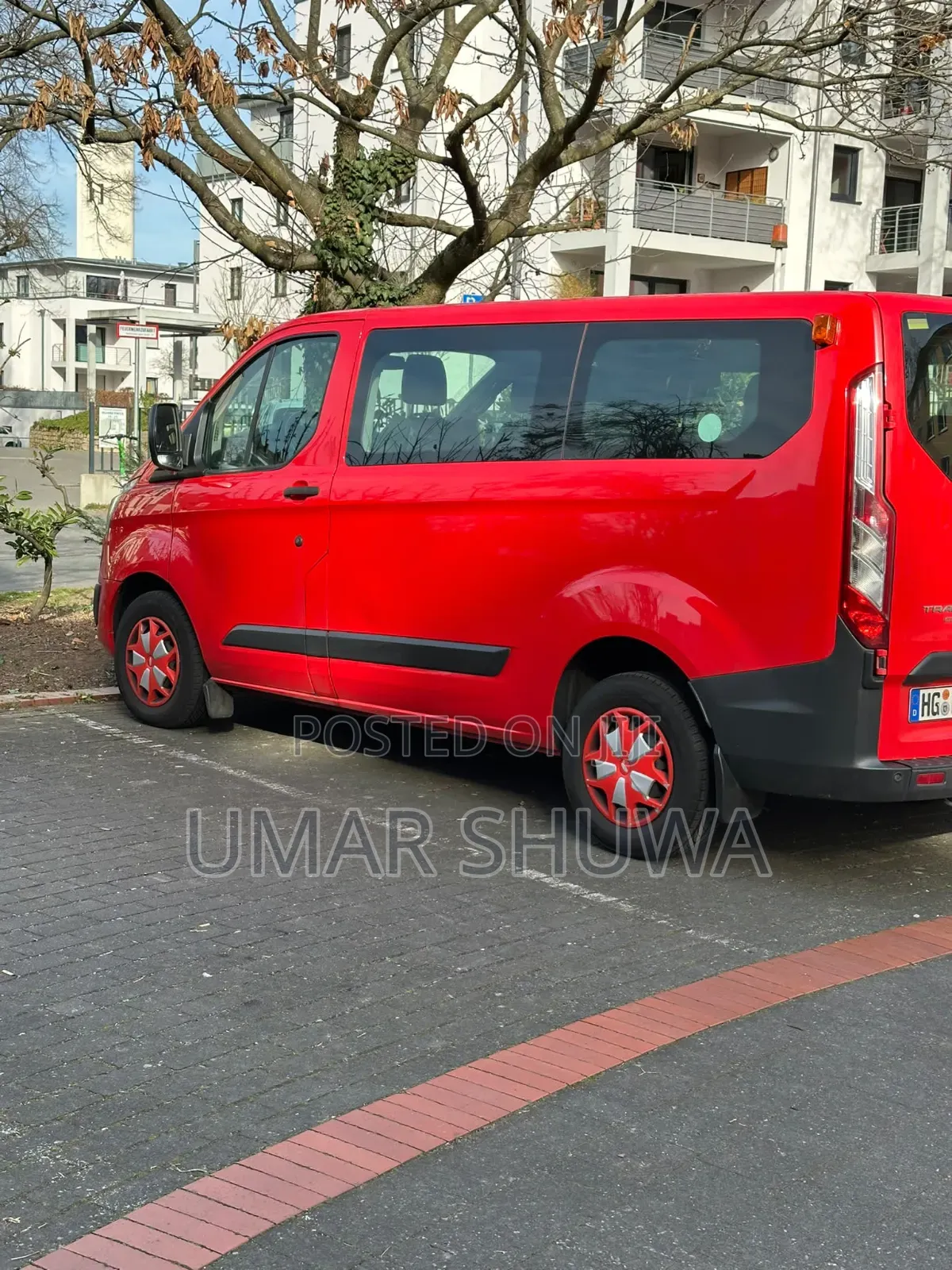 New Ford Transit 2019 Red