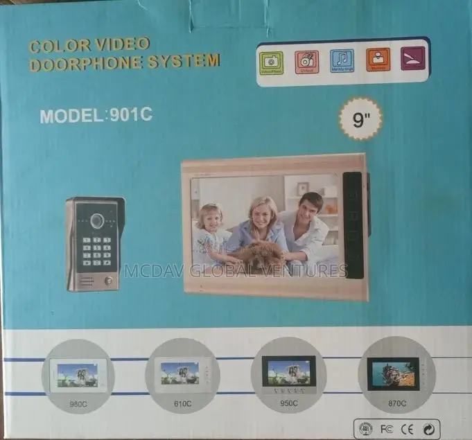 7 Inches Video Doorbell