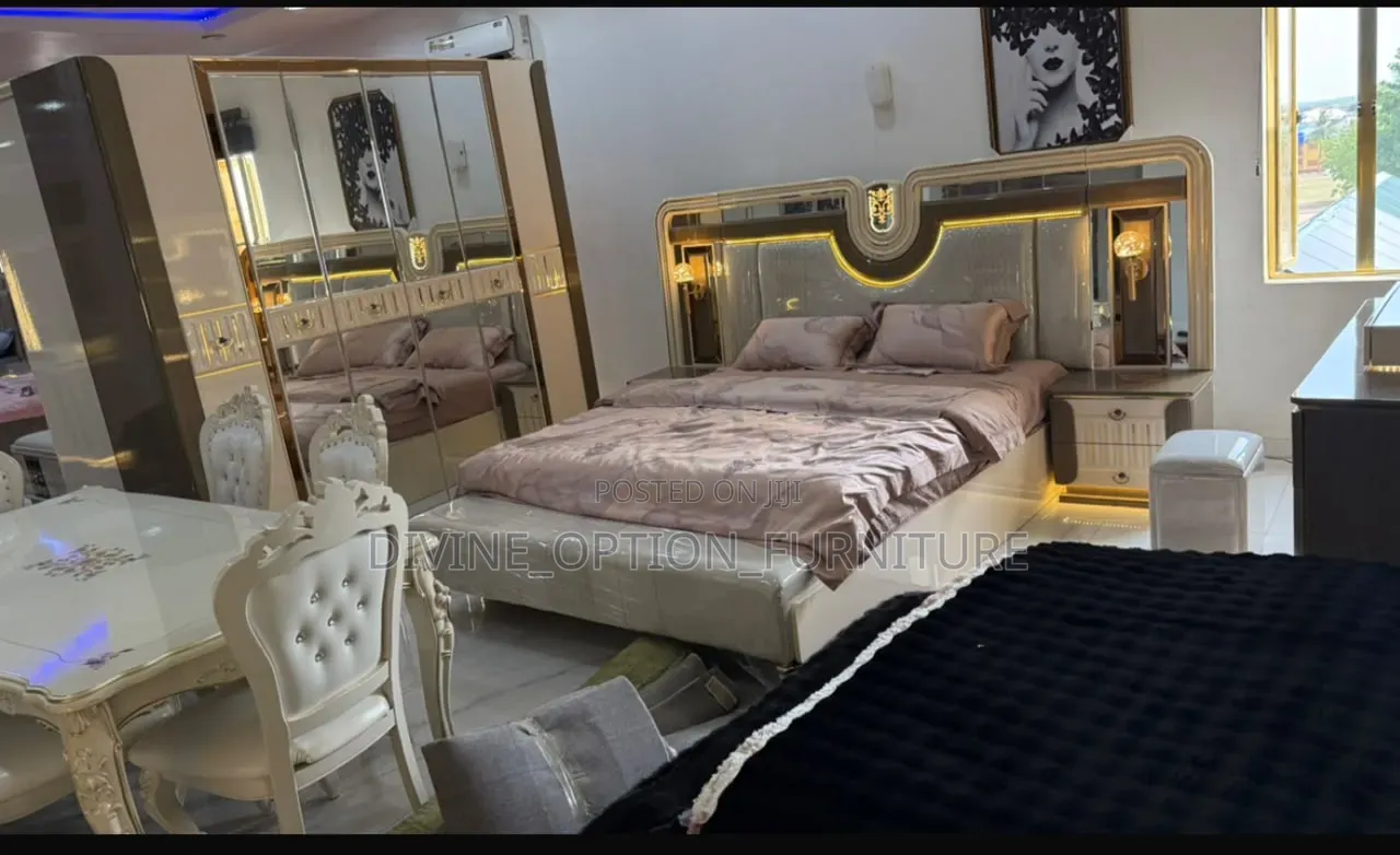 Contemporary Luxury Bed With Leg Rest