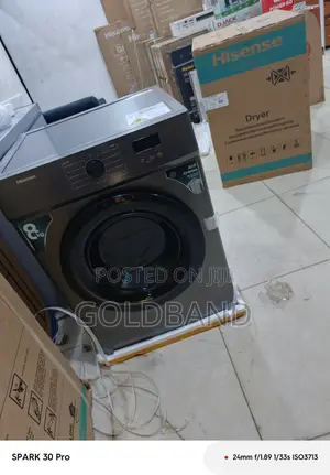 Hisense 8kg Dryer With Anti-Crease Technology