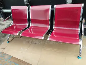 Affordable 3seater/Airport Chair Black, Whine, Blue Colours Available