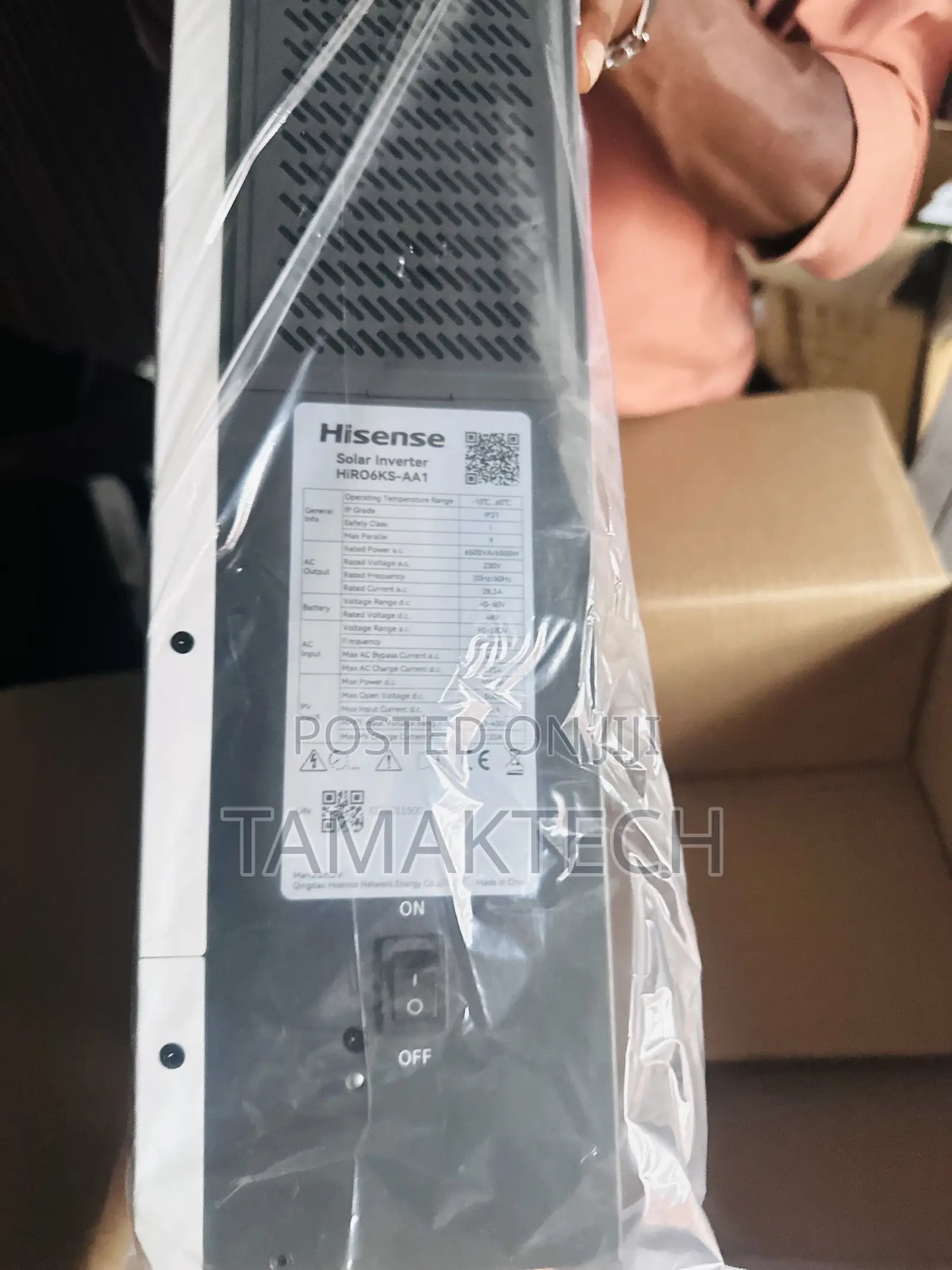 Hisense 6.5kva