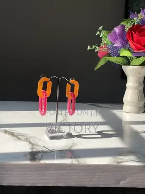 Linked Loops Earrings - Handmade Jewelry