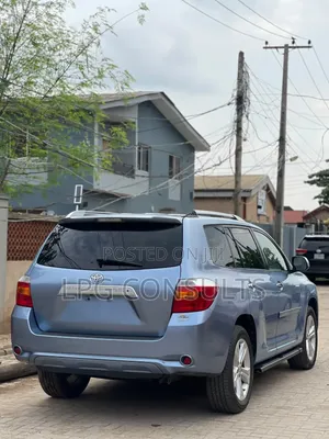 Toyota Highlander Limited 2009 Blue