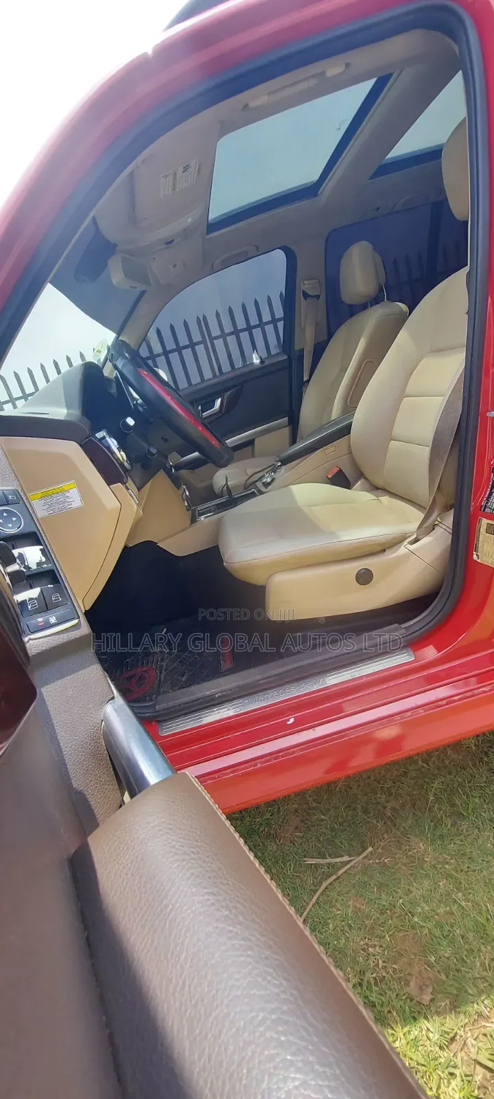 Mercedes-Benz GLK-Class 2014 Red
