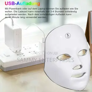 Face Mask With Touch Button