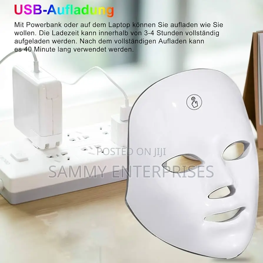 Face Mask With Touch Button