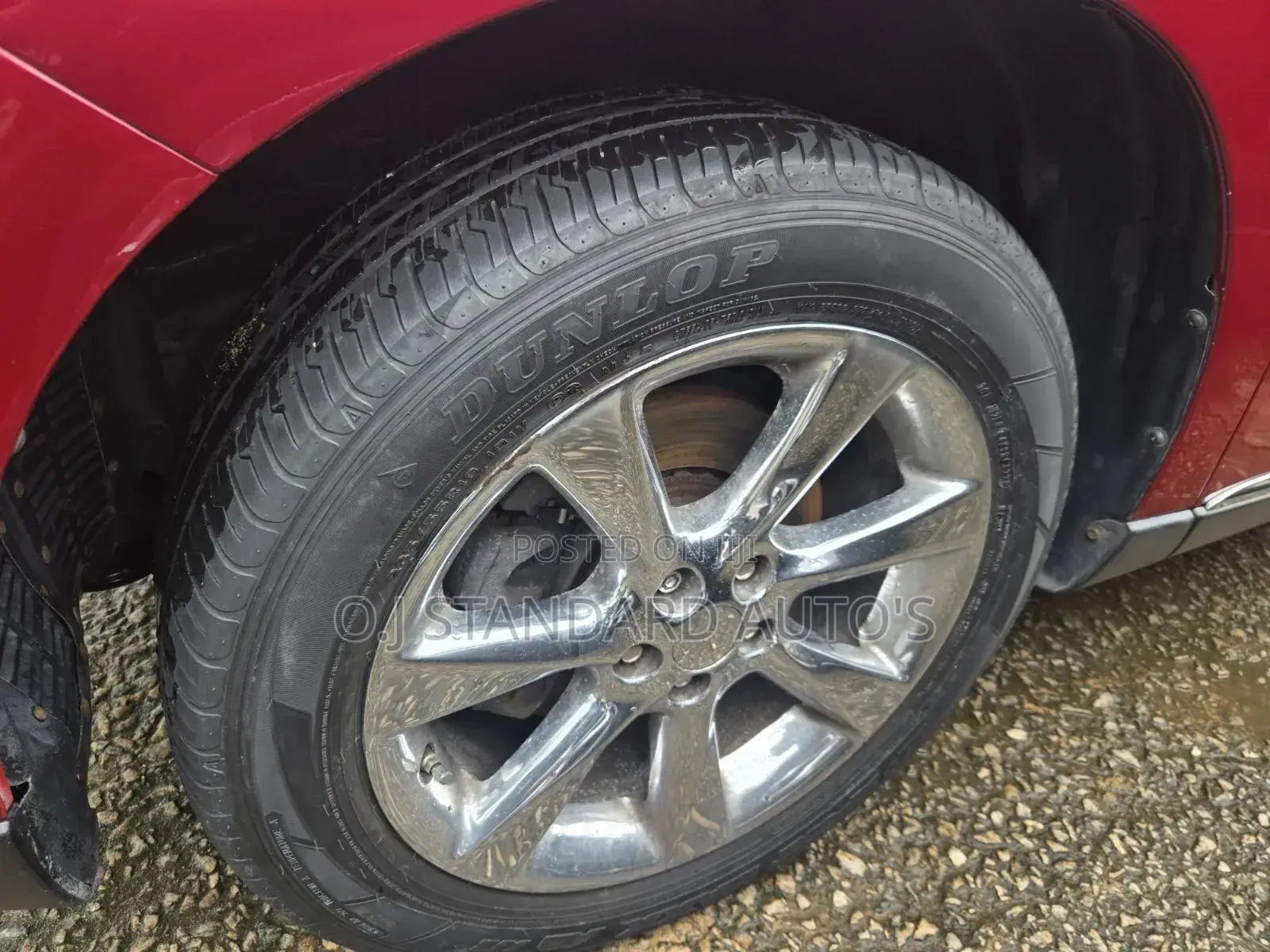 Lexus RX 2010 Red