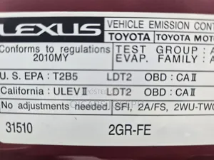 Lexus RX 2010 Red