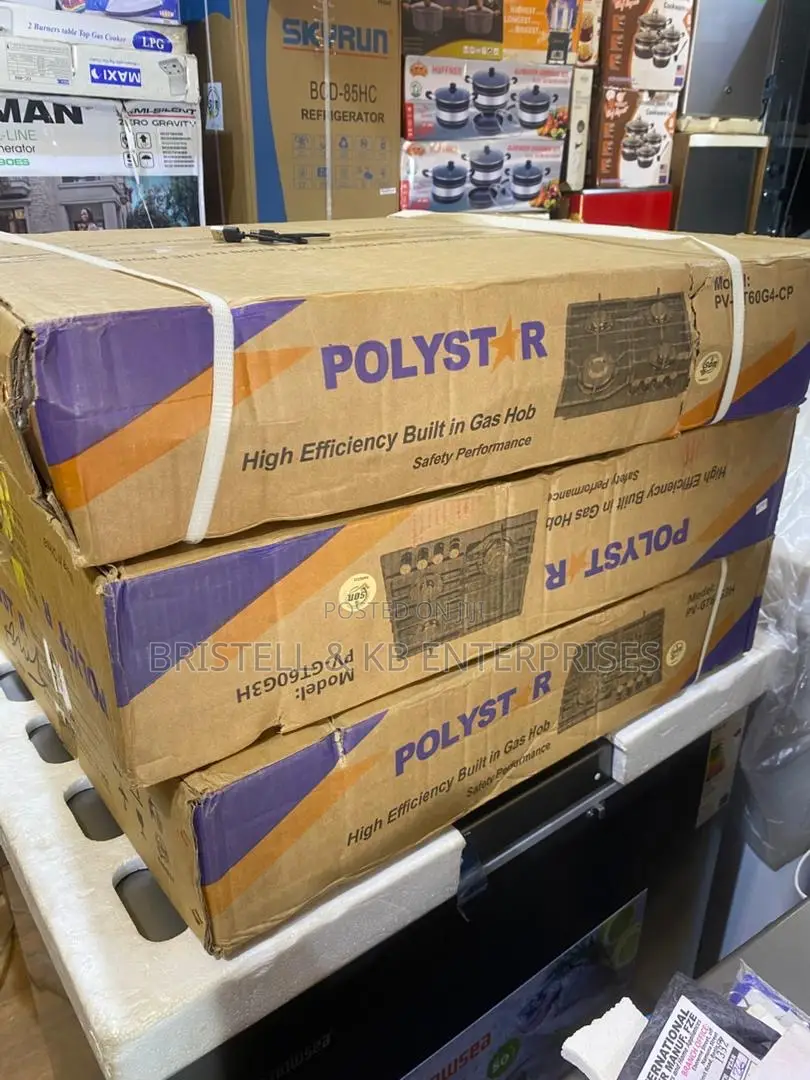 Polystar 4 Burner High Efficiency Built in Gas Hob