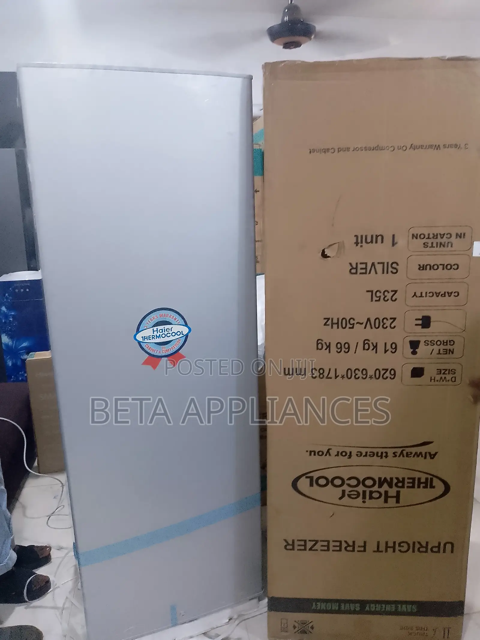 Haier Thermocool Upright Freezer – Fast Freezing Performance