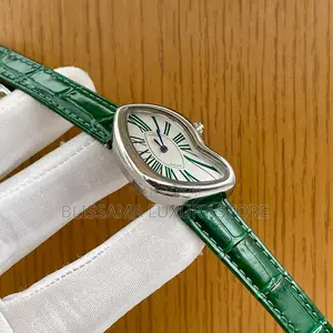 Cartier Luxury Female Leather Wristwatch – Elegant, Stylish Durable
