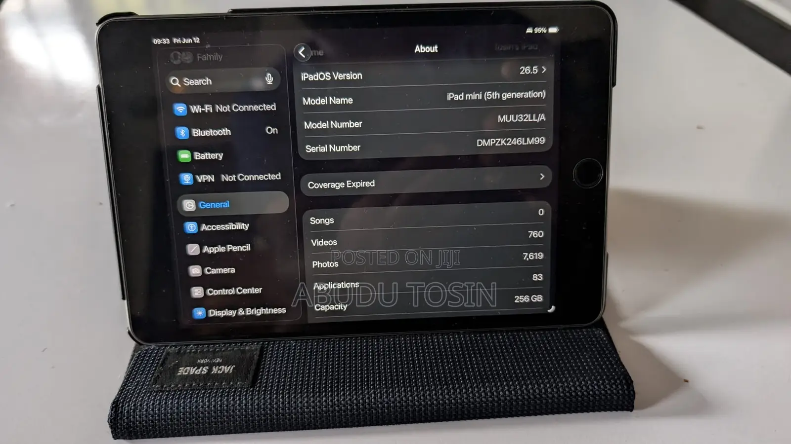 Apple iPad mini 5 256 GB Gray