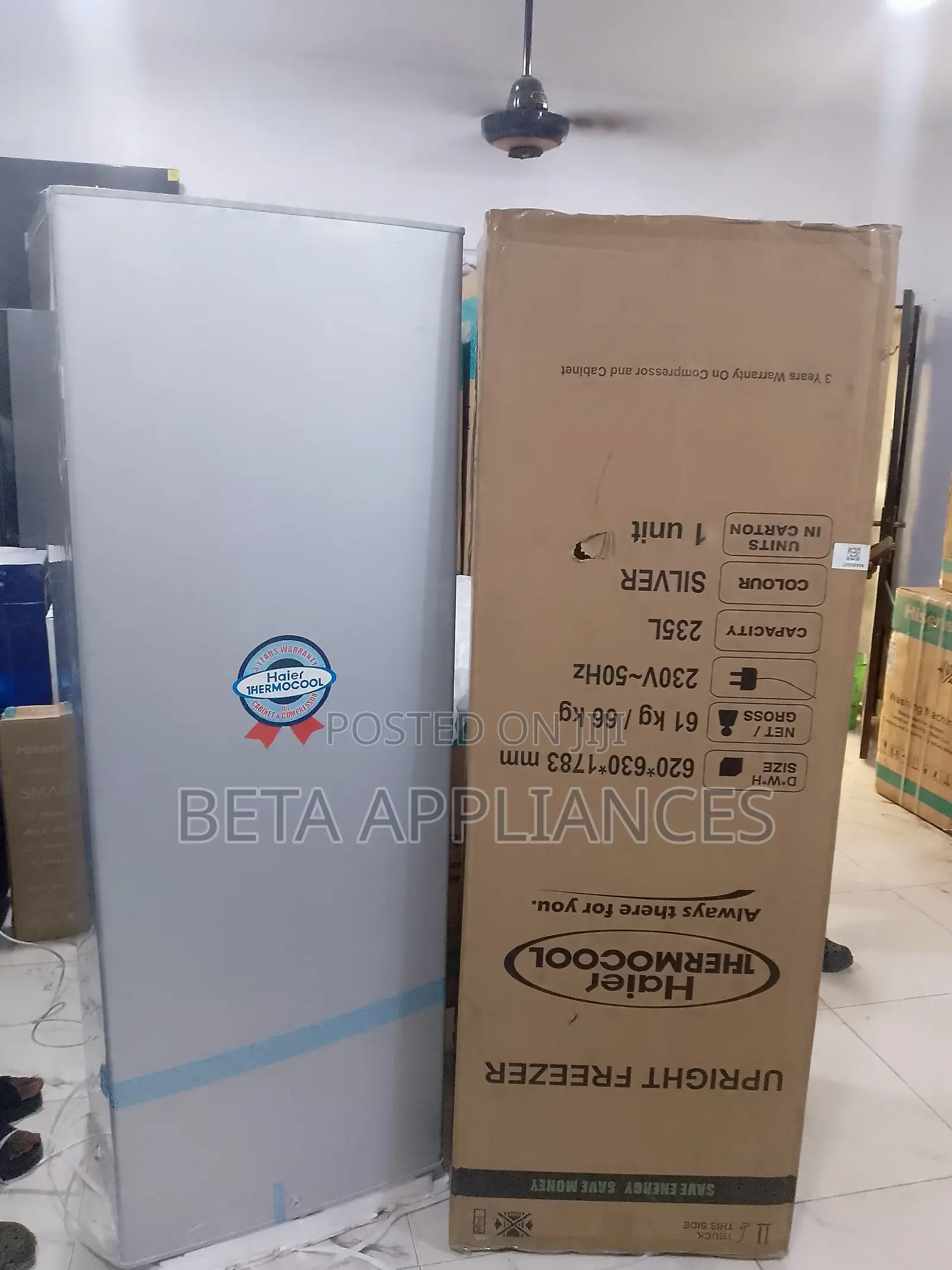 Durable Haier Thermocool Upright Freezer for Everyday Use