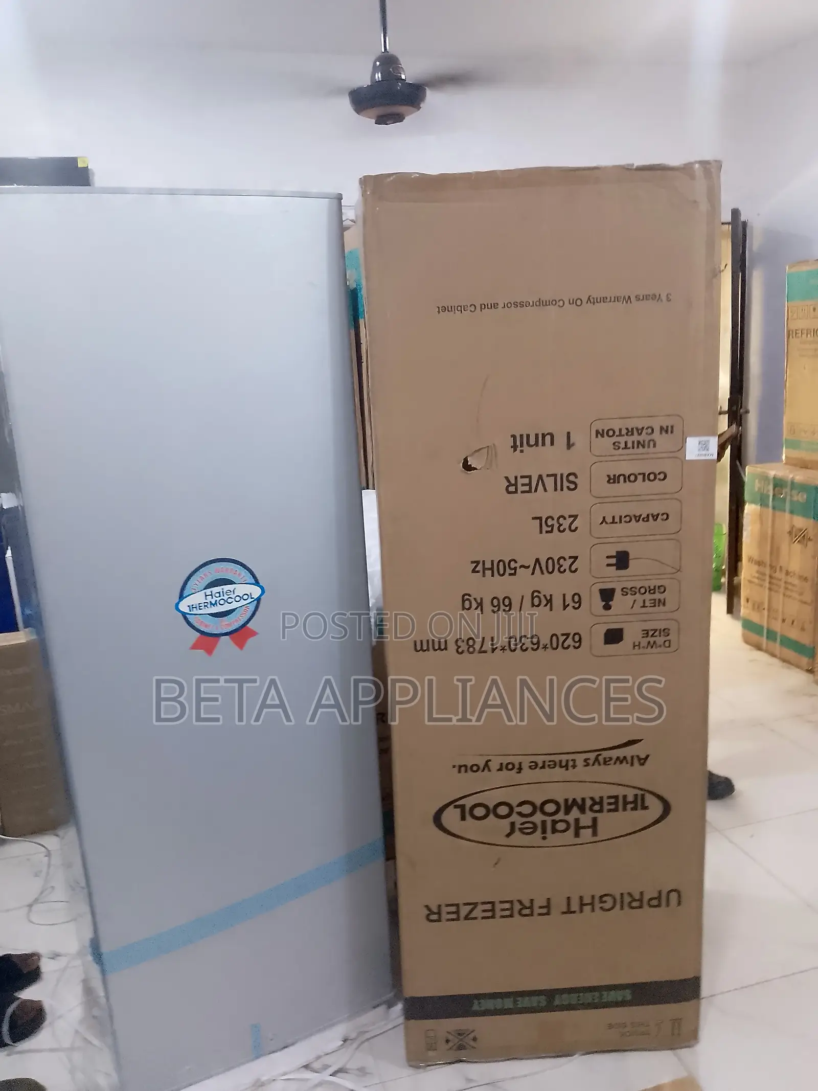 Premium Haier Thermocool Upright Freezer With Fast Cooling