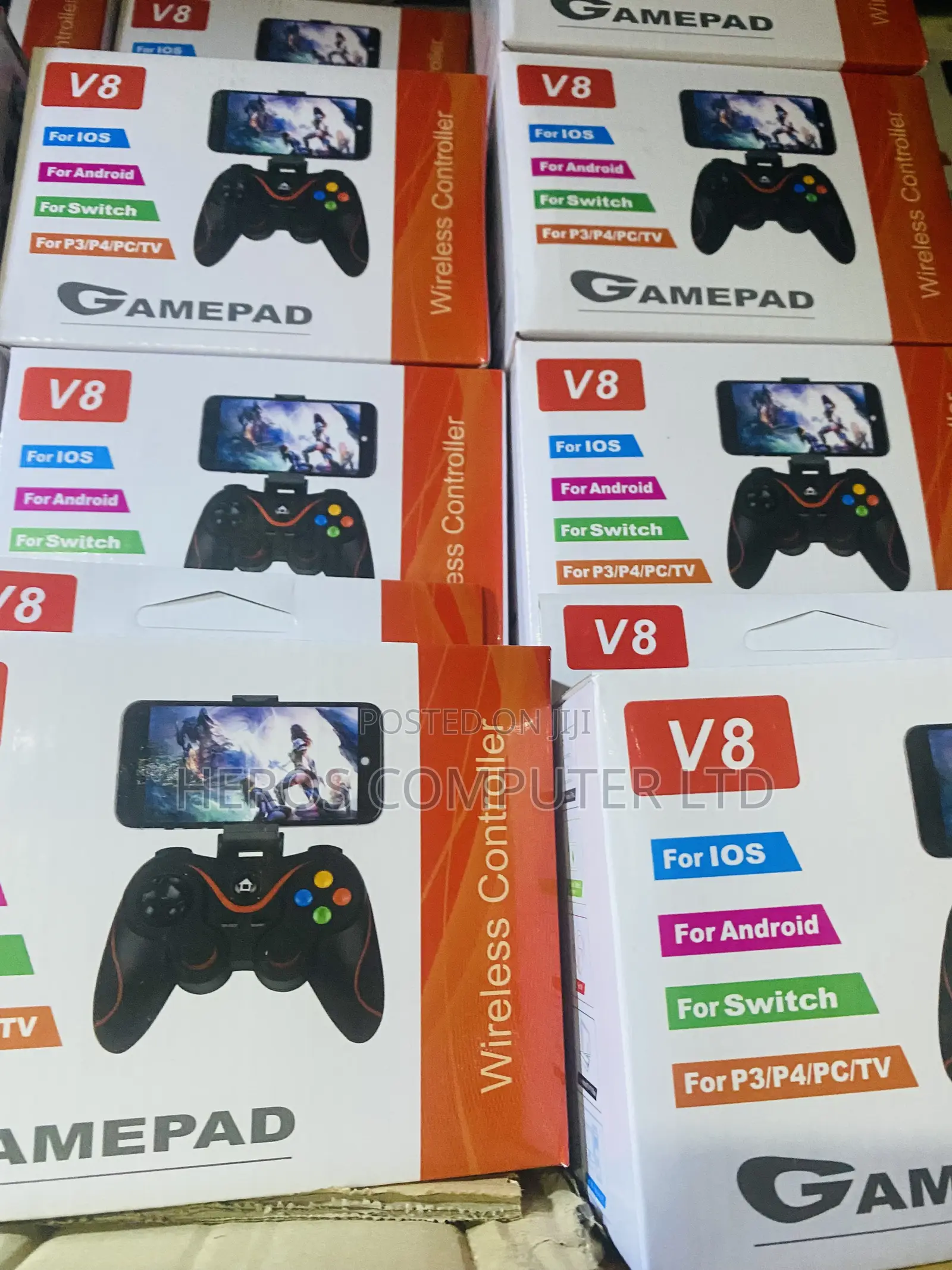 V8 Game Pad