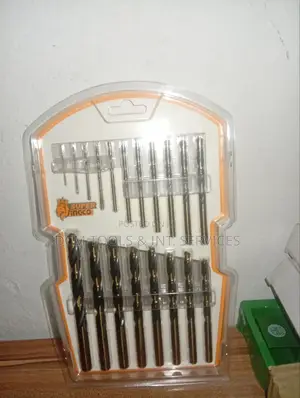 19pcs/Set Ingco HSS Twist Drill Bits Set.