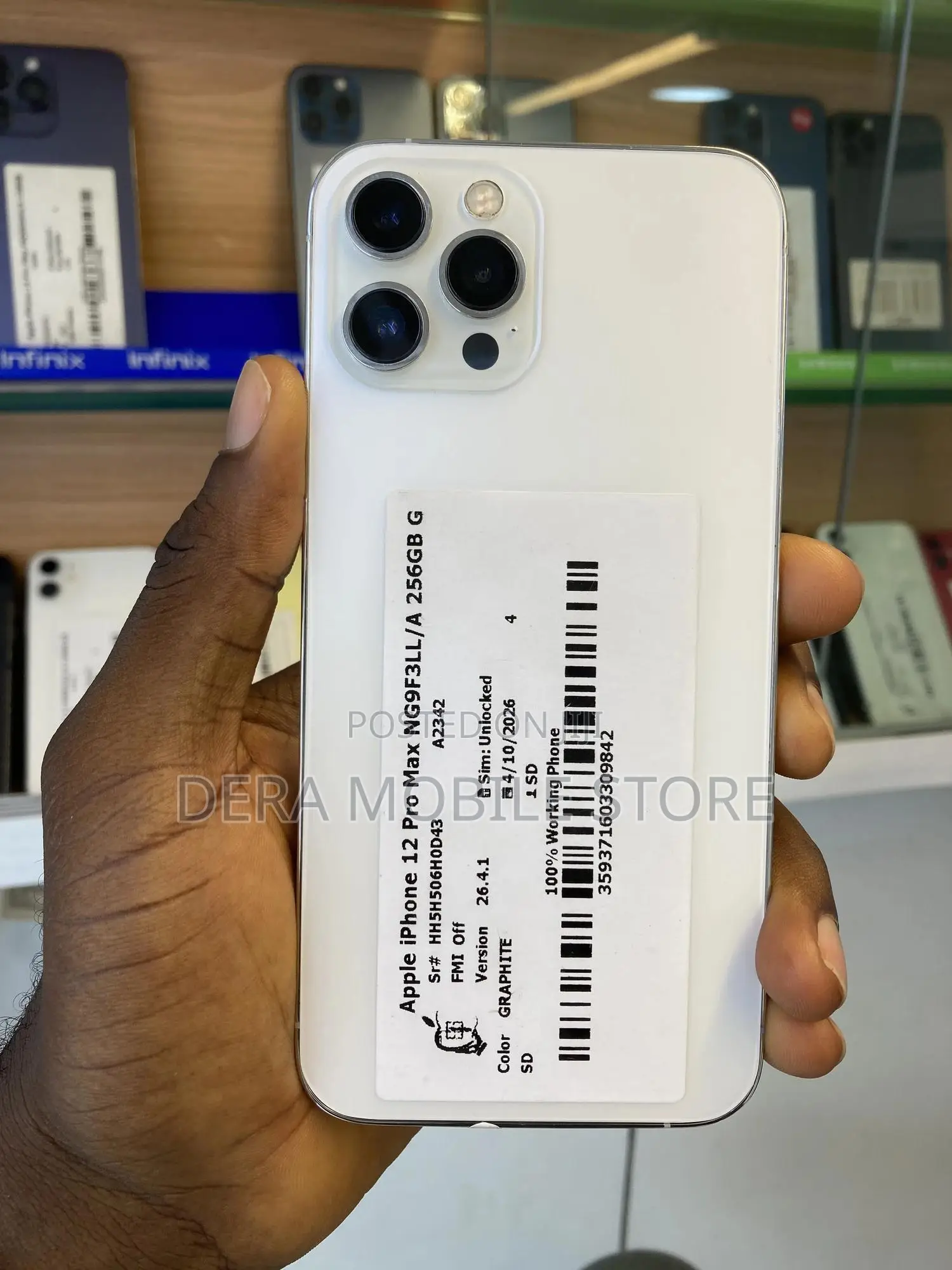 Apple iPhone 12 Pro Max 256 GB White