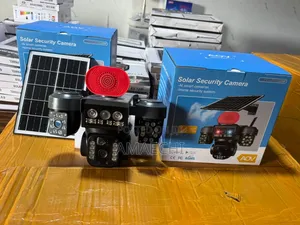 3 Lens Smart Solar Security Camera