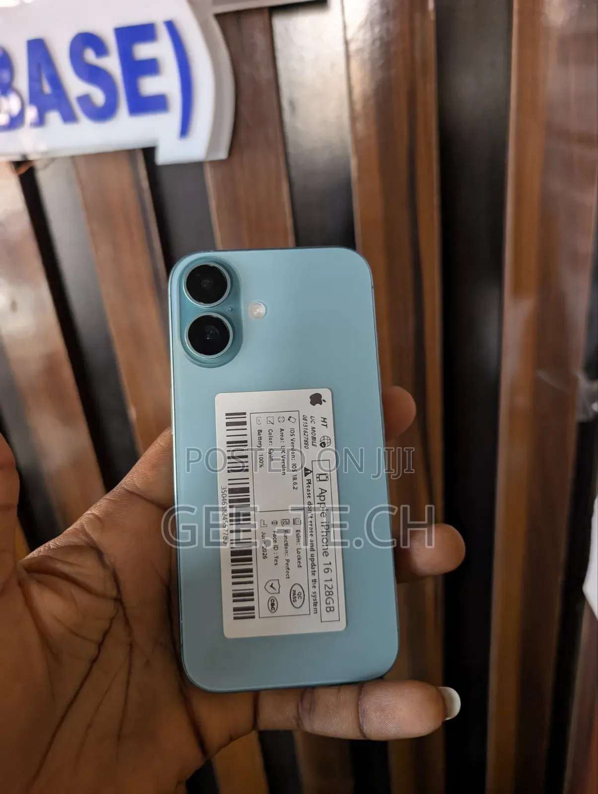 Apple iPhone 16 128 GB Blue