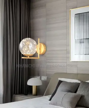 Nordic Wall Lamp Bedroom Bedside Light Warm Romantic Led Lights Luxury