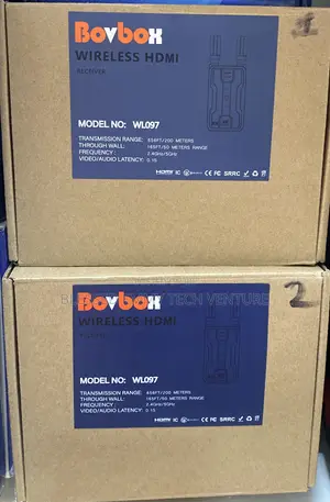 Bovbox Wireless Hdmi Transmitter and Receiver 200m