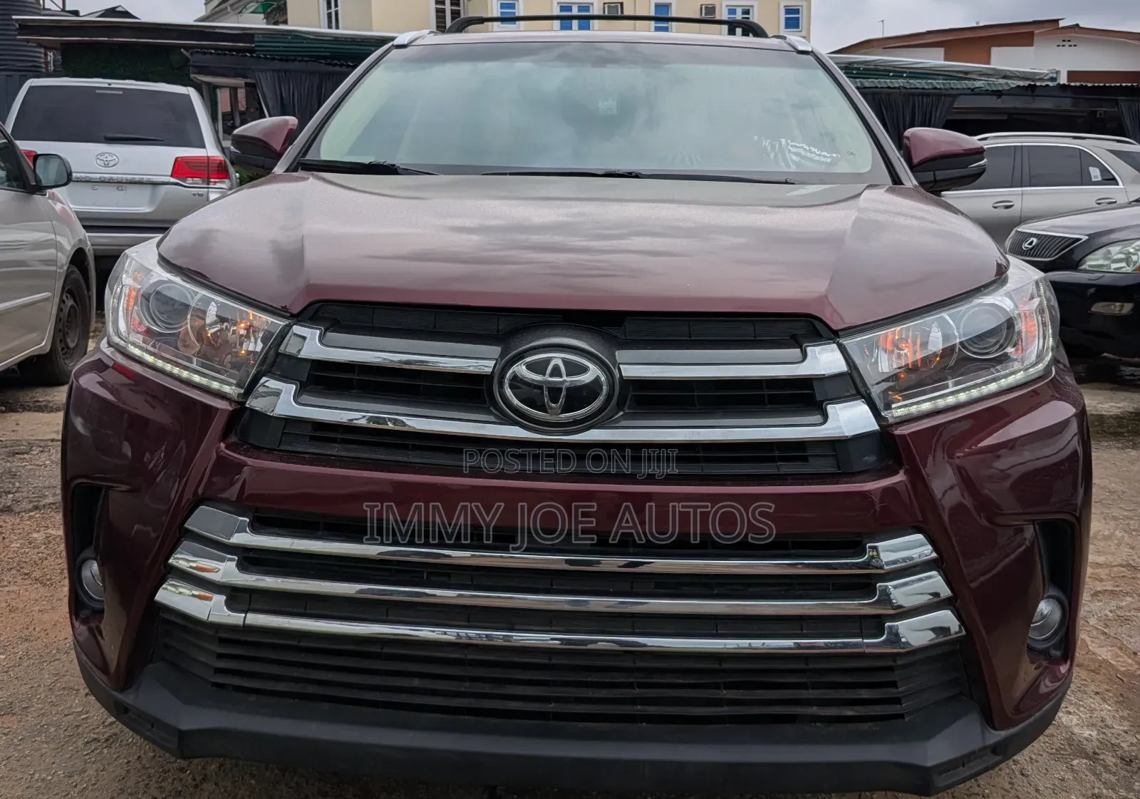 Toyota Highlander 2016 Red