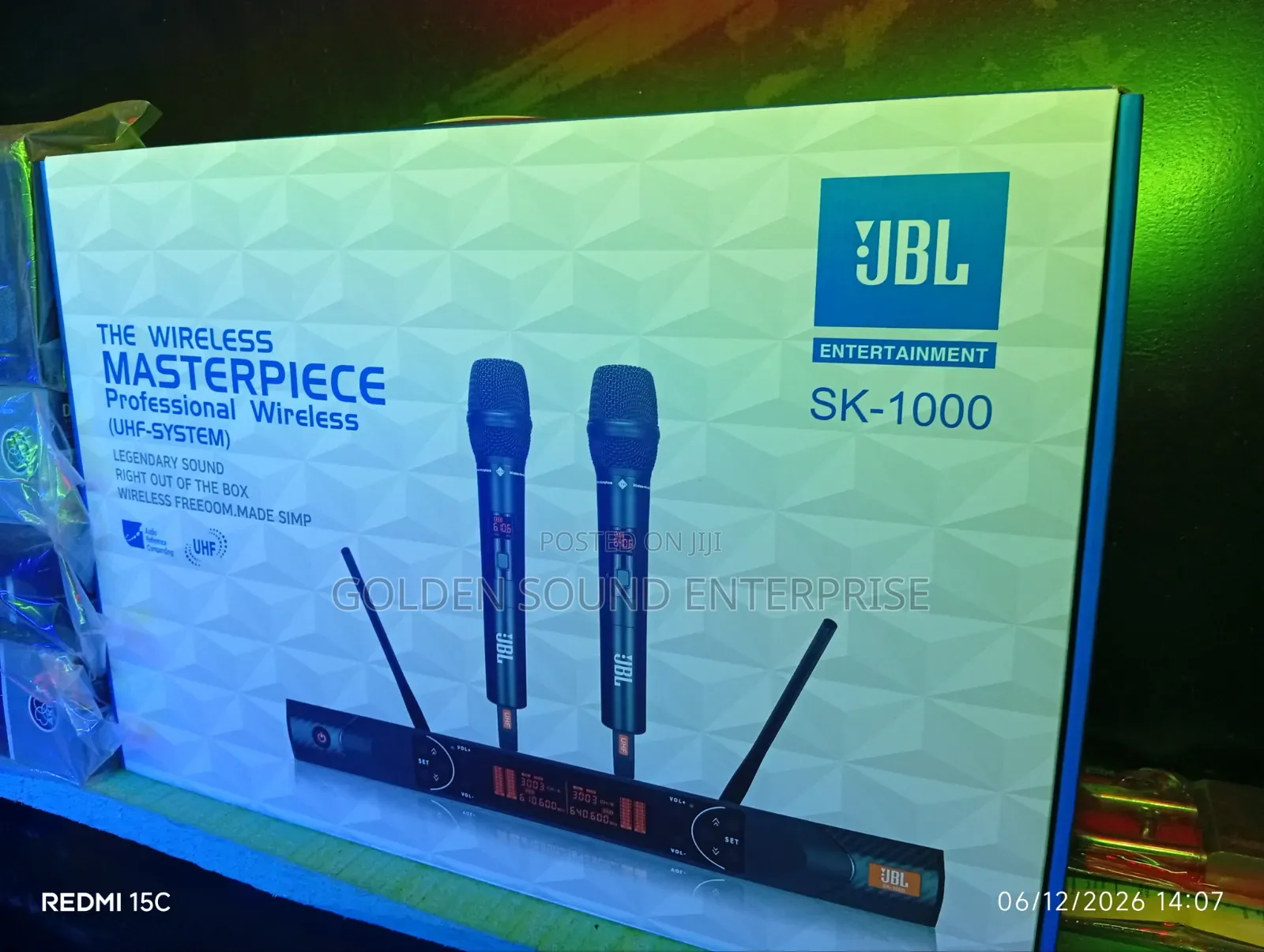Masterpiece Wireless Microphone Sk1000