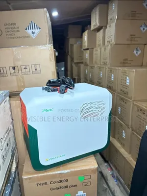 Cola 3600 Plus Solar Powered Generator