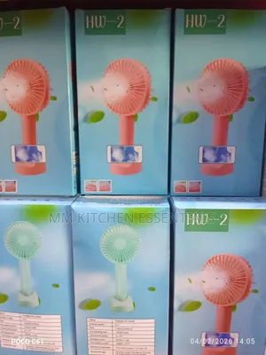 Mini Fan With Phone Holder