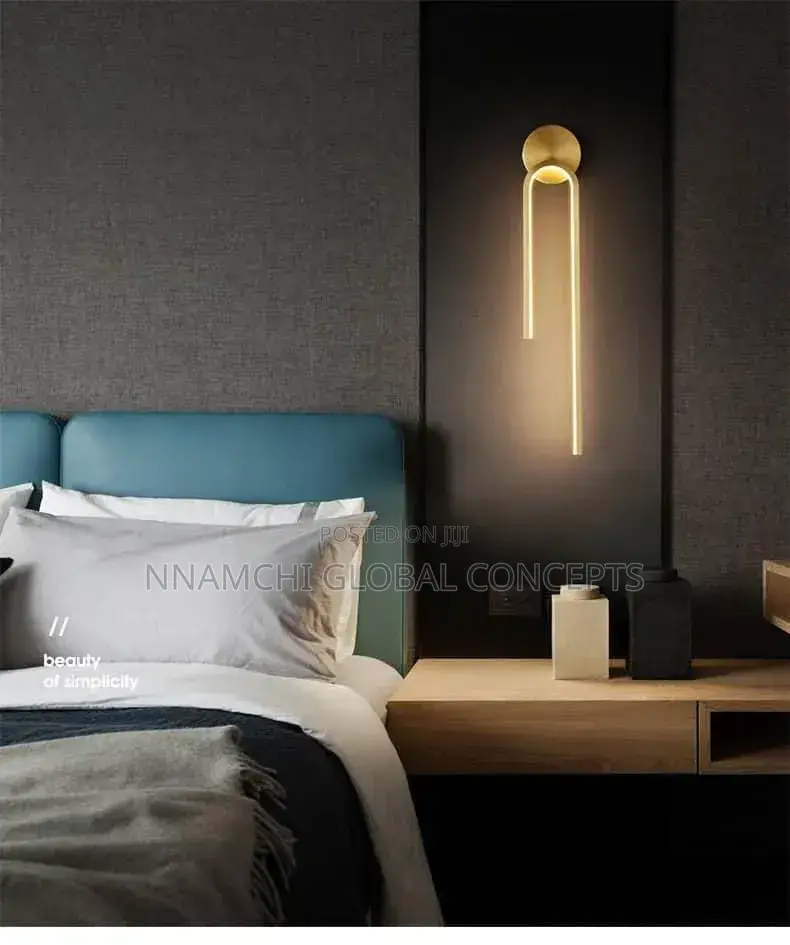 Nordic Wall Lamp Bedroom Bedside Light Warm Romantic Led Lights Luxury