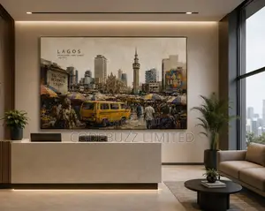 Lagos Market Square Artwork