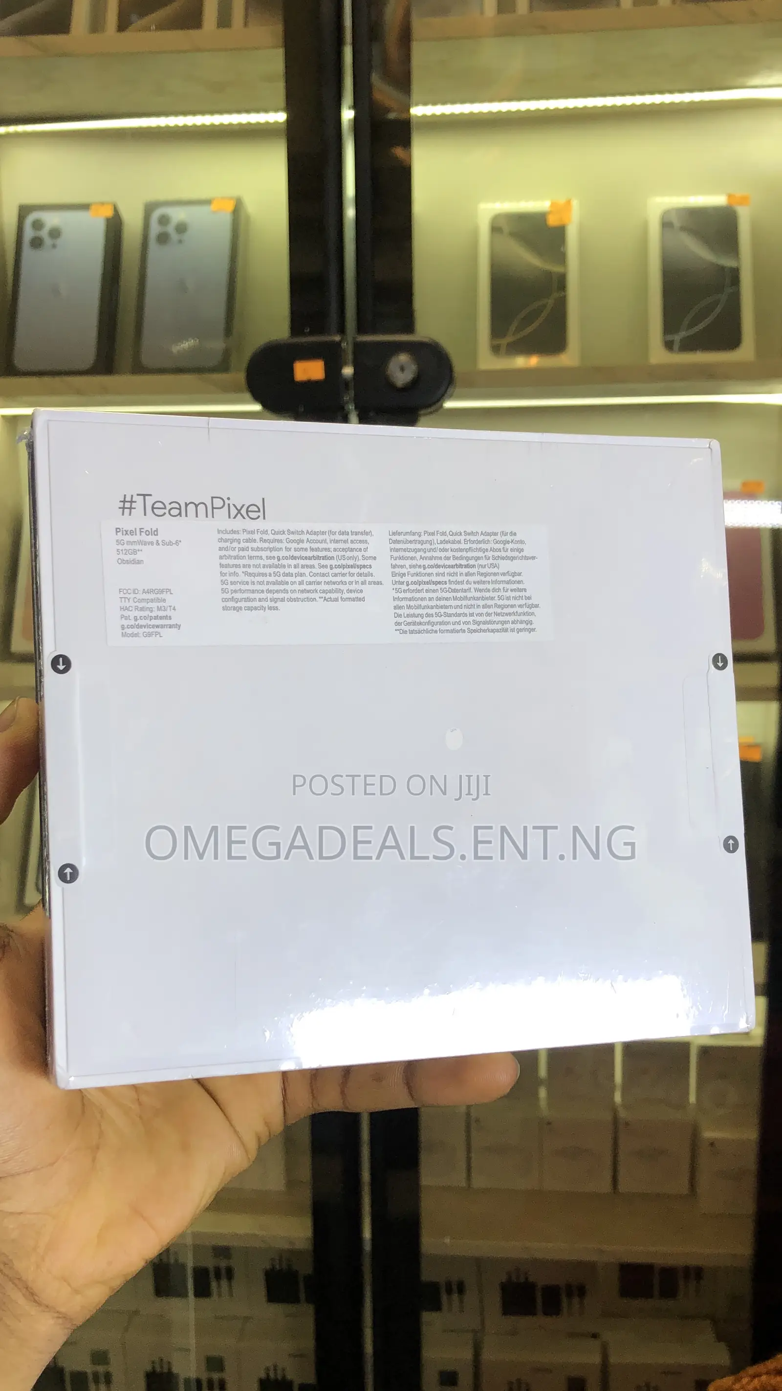 New Google Pixel Fold 512 GB Black